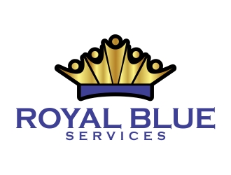 Royal Blue Services logo design by cikiyunn
