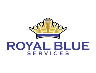 Royal Blue Services logo design by cikiyunn