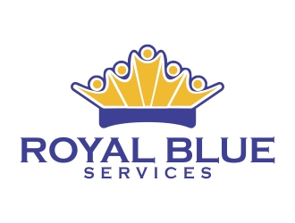 Royal Blue Services logo design by cikiyunn