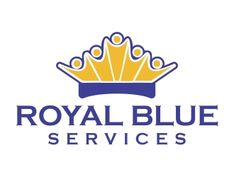 Royal Blue Services logo design by cikiyunn