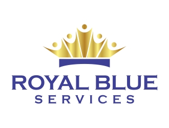 Royal Blue Services logo design by cikiyunn