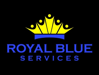 Royal Blue Services logo design by cikiyunn