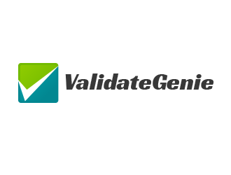 ValidateGenie logo design by BeDesign