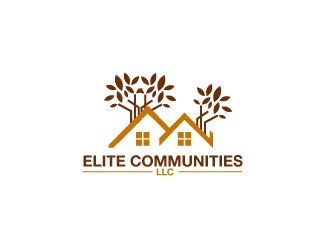 ELITE COMMUNITIES LLC logo design by Erasedink