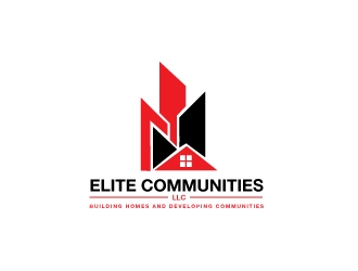 ELITE COMMUNITIES LLC logo design by Erasedink