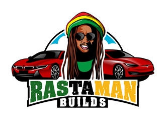 Rastaman Builds logo design by DreamLogoDesign