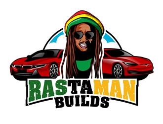 Rastaman Builds logo design by DreamLogoDesign