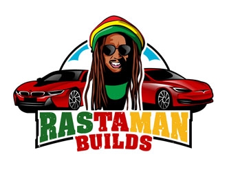Rastaman Builds logo design by DreamLogoDesign
