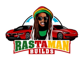 Rastaman Builds logo design by DreamLogoDesign