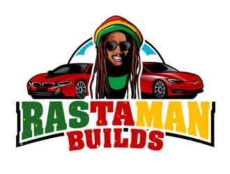Rastaman Builds logo design by DreamLogoDesign