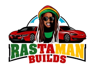 Rastaman Builds logo design by DreamLogoDesign