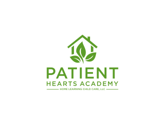 Patient Hearts Academy- Home Learning Child Care, LLC logo design by kaylee