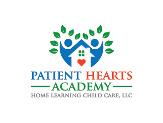 Patient Hearts Academy- Home Learning Child Care, LLC logo design by mhala