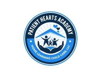 Patient Hearts Academy- Home Learning Child Care, LLC logo design by pencilhand