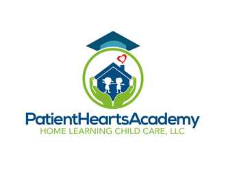 Patient Hearts Academy- Home Learning Child Care, LLC logo design by kunejo