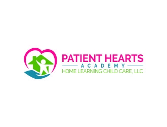 Patient Hearts Academy- Home Learning Child Care, LLC logo design by lj.creative