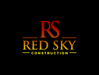 Red Sky Construction  logo design by torresace
