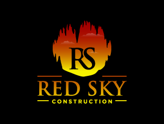 Red Sky Construction  logo design by torresace