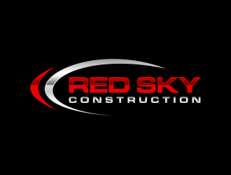 Red Sky Construction  logo design by RIANW