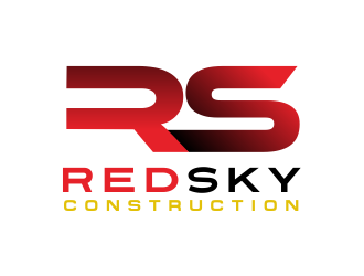 Red Sky Construction  logo design by AisRafa
