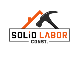 Solid Labor Const.  logo design by BeDesign