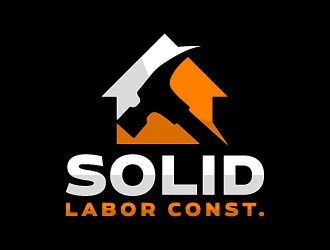 Solid Labor Const.  logo design by tenma12