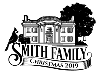 Smith Family Christmas 2019 logo design by jaize
