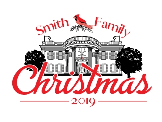 Smith Family Christmas 2019 logo design by ozenkgraphic