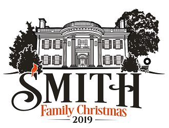 Smith Family Christmas 2019 logo design by coco