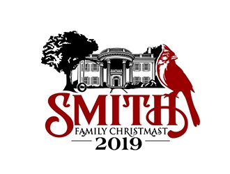 Smith Family Christmas 2019 logo design by veron