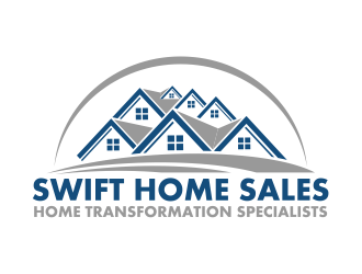 Swift Home Sales logo design by cintoko