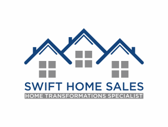 Swift Home Sales logo design by bombers