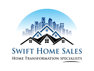 Swift Home Sales logo design by Girly