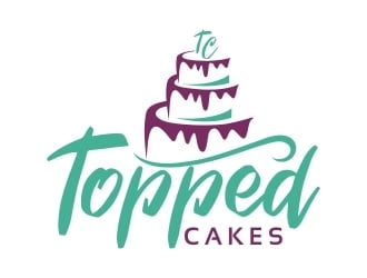 Topped Cakes logo design by ruki
