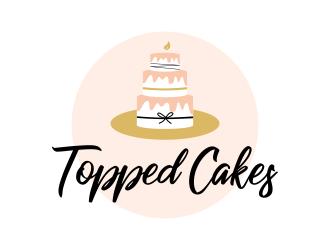 Topped Cakes logo design by JessicaLopes