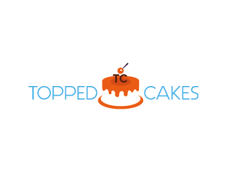 Topped Cakes logo design by czars