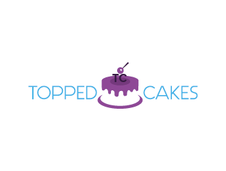 Topped Cakes logo design by czars
