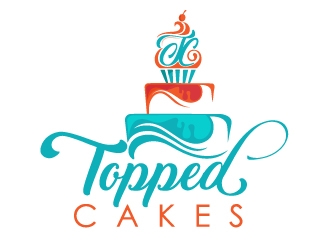 Topped Cakes logo design by dorijo