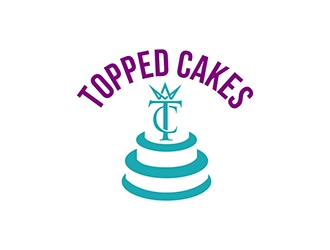 Topped Cakes logo design by SteveQ