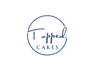 Topped Cakes logo design by Artomoro