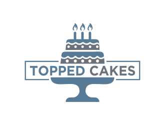 Topped Cakes logo design by done