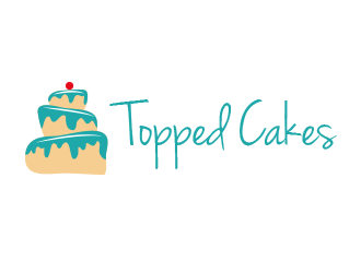Topped Cakes logo design by BeDesign