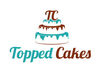 Topped Cakes logo design by BeDesign