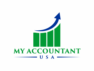My Accountant USA logo design by bombers