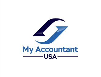 My Accountant USA logo design by Gwerth