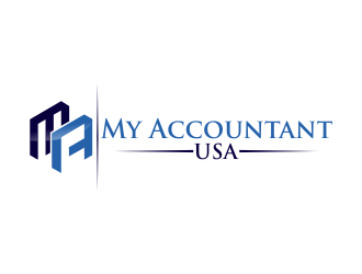 My Accountant USA logo design by Gwerth
