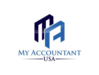 My Accountant USA logo design by Gwerth