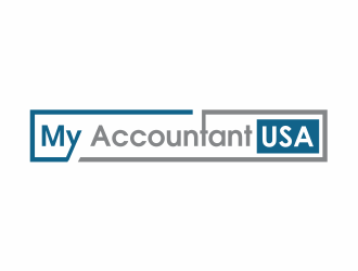 My Accountant USA logo design by up2date