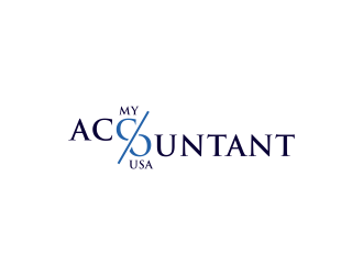 My Accountant USA logo design by ubai popi