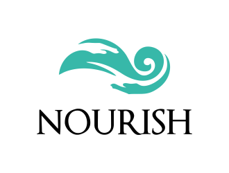 Nourish logo design by JessicaLopes